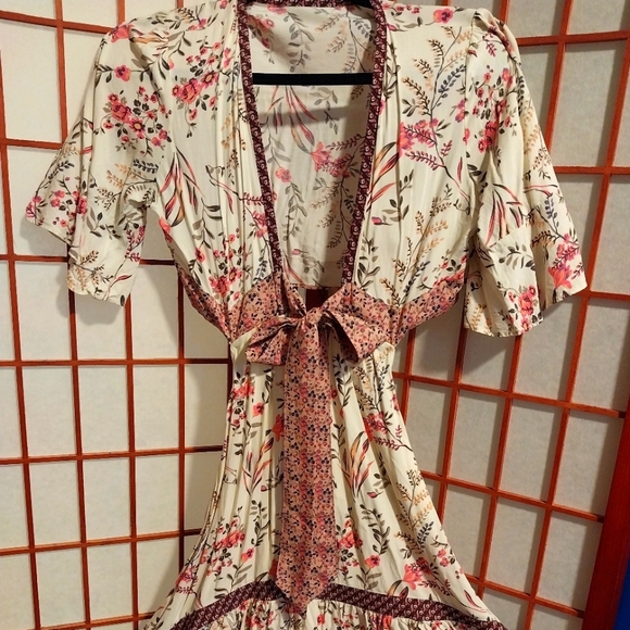 Open Back Summer Dress - Picture 2 of 2